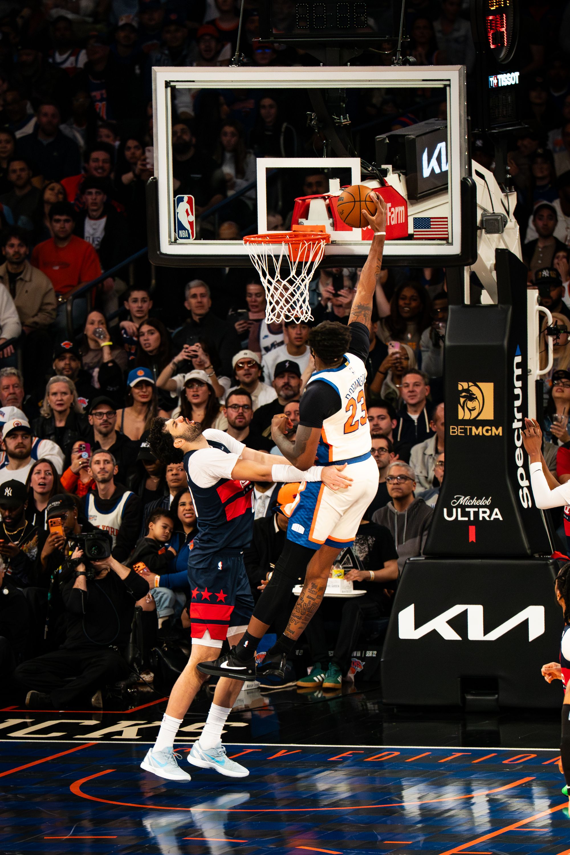 Mitchell Robinson — New York Knicks game — Carozo Media